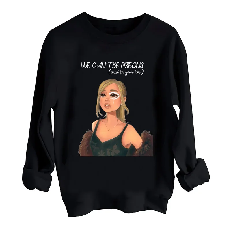 Ariana Grande new Album ART Sweatshirt Man Woman Harajuku Round Neck Long Sleeve Oversized Hoodie Fans Gift