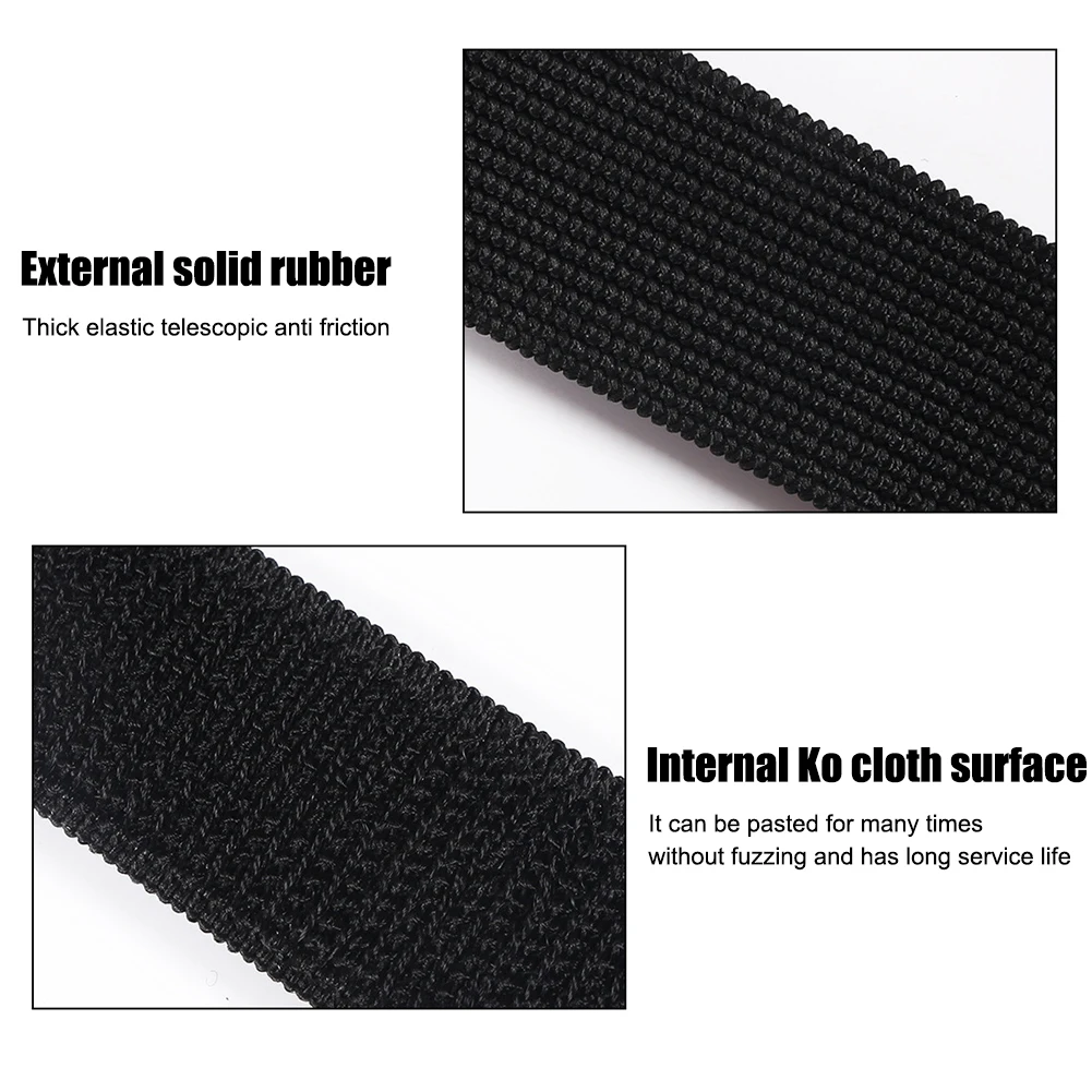 أشرطة غطاء رأس صنارة الصيد ، قفل قضيب ، كم ضمادة ، جراب واقي عمود الحافة ، معالجة صيد سمك الشبوط #5