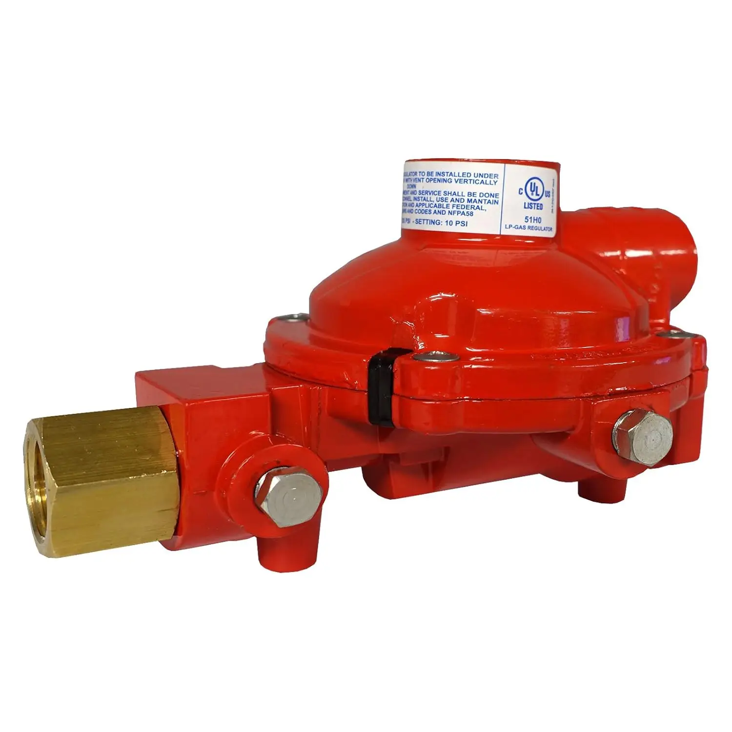 

984HP-05 Propane Regulator, Group 1st Stage High Pressure Regulator, POL x 1/2 Inch
