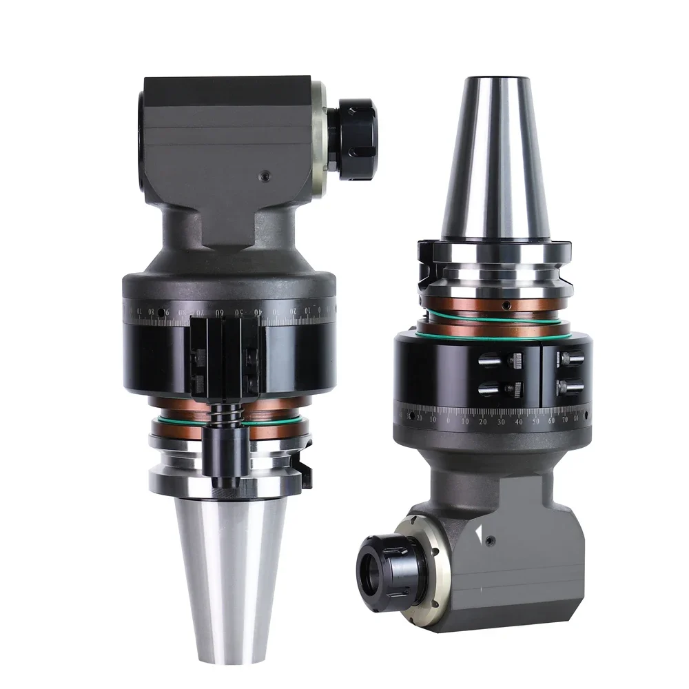 

High Precision CNC 90 Degree Milling Angle Head for Bt30 Bt40 Bt50 Cat30 Cat40 Cat50 Sk40 Er32 Angle Head