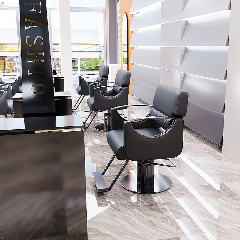 كرسي حلاق عتيق باديكير وشم كرسي حلاق صالون حلاقة سبا الشعر Carrinho مساعد الفقرة Cabeleireira Salão أثاث الصالون #2