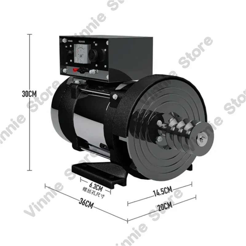 Diesel generator set 3KW single-phase single-engine small 220V copper 380V household