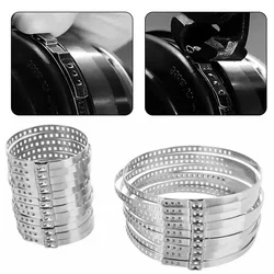 12/24 pezzi kit morsetto a crimpare per giunto CV per asse albero di trasmissione morsetto per avvio CV in acciaio inossidabile 20- 50mm 50- 120mm regolabile