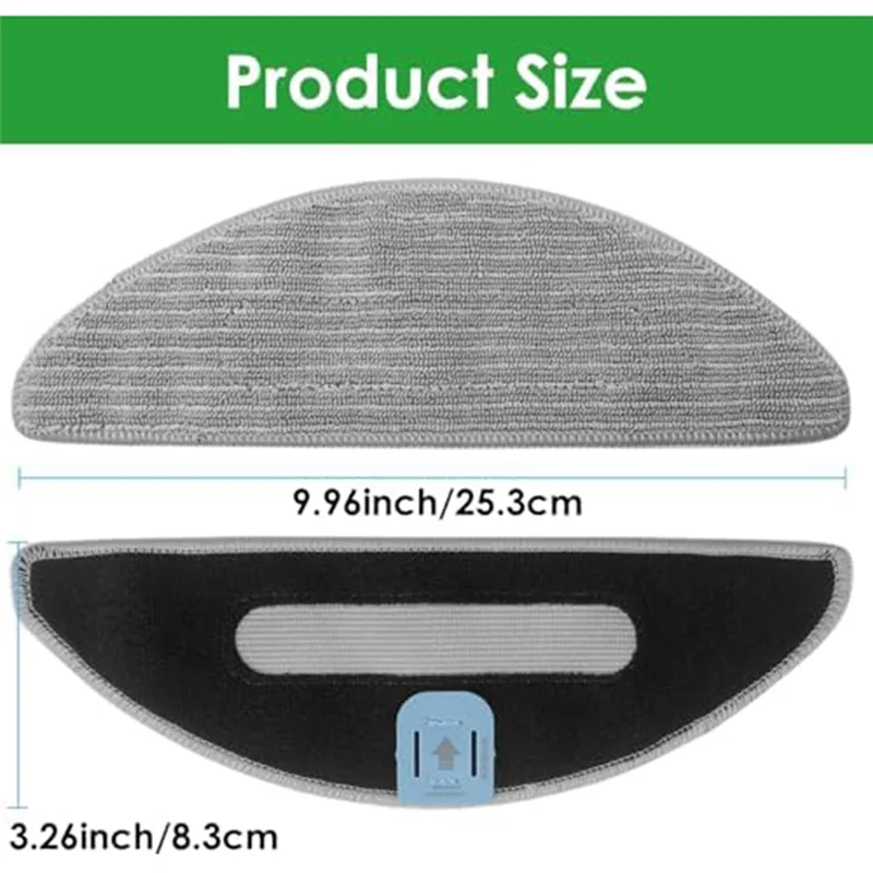 A60T New Vacuum Spare Parts Parts Kit For Irobot Roomba Combo I5, I5+, J5, J5+ Robot Vacuum Mop Pads