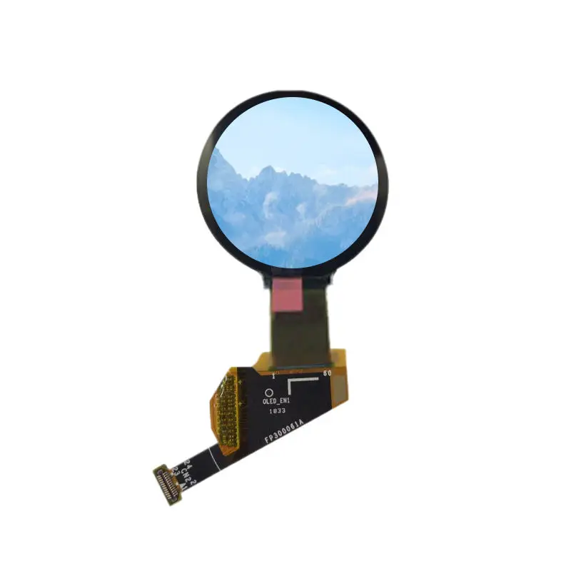 1.40 Inch Amoled Display E1393AA62.A De Ingebouwde RM67162 24-Pin Cof Ronde Display Kan Worden Gedragen breed Temperatuur Screen