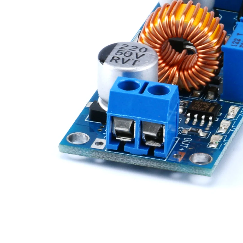 High current 5A constant current and constant voltage, step-down LED driver, lithium-ion battery charging power supply module