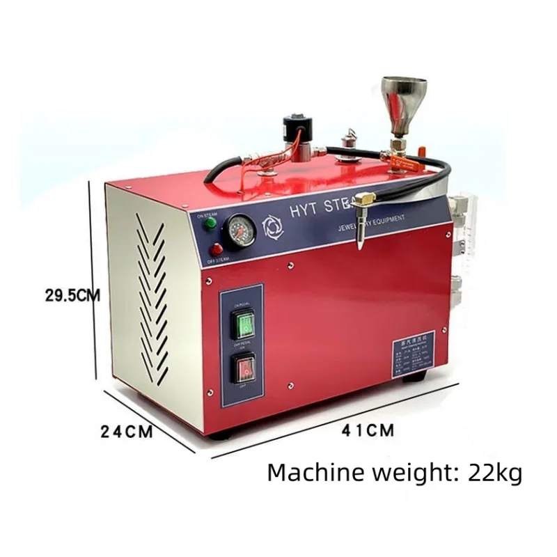 

Gold Seller 6L Cleaning Tools Steam Silver Cleaner Equipment Jewelry Gold Steam Cleaning Machine Polishing and Grinding Machine