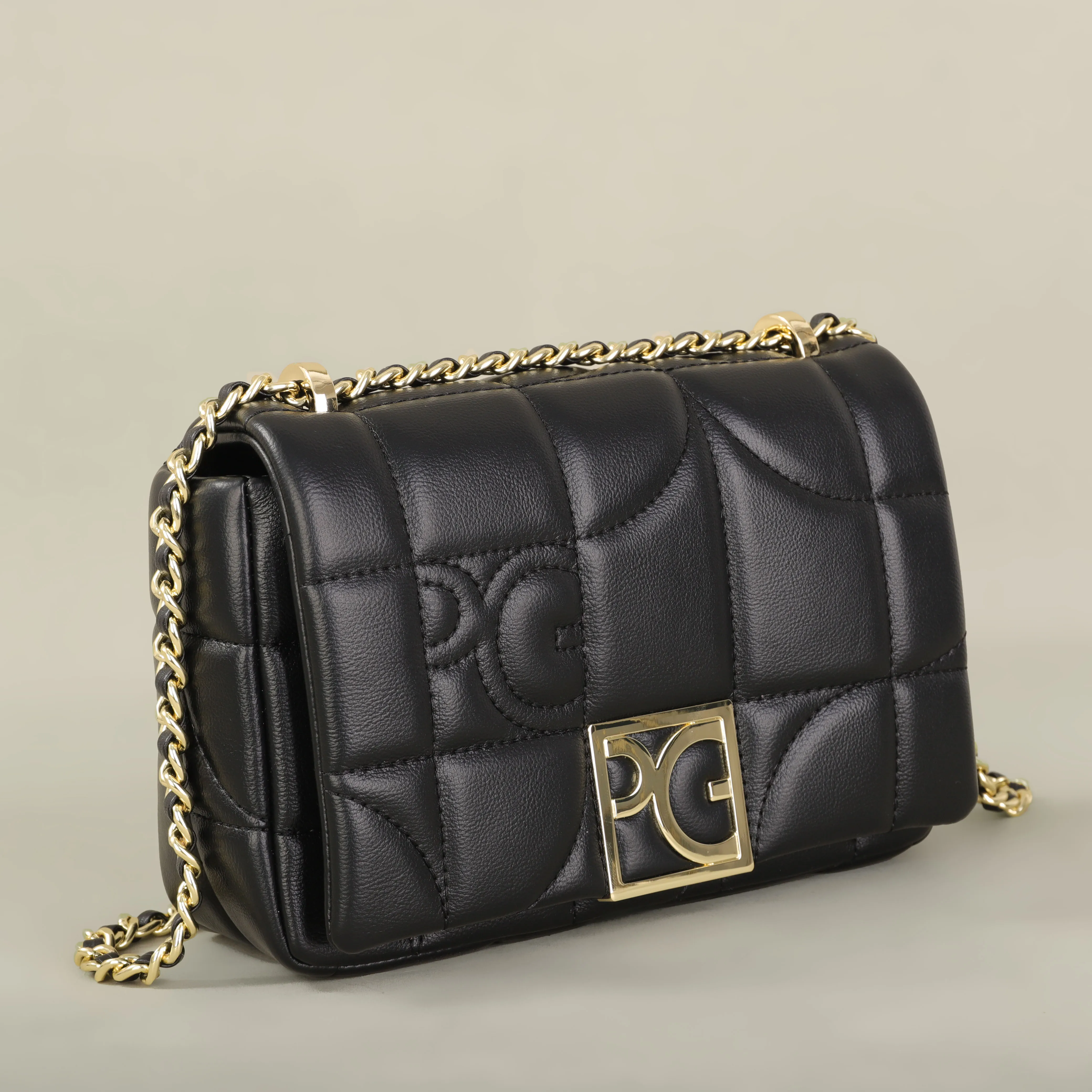 PG 2026 Fashion Classic Retro Women's New Shoulder Bag Leather Material Party Multi functional classic Crossbody Bag New Design image 3
