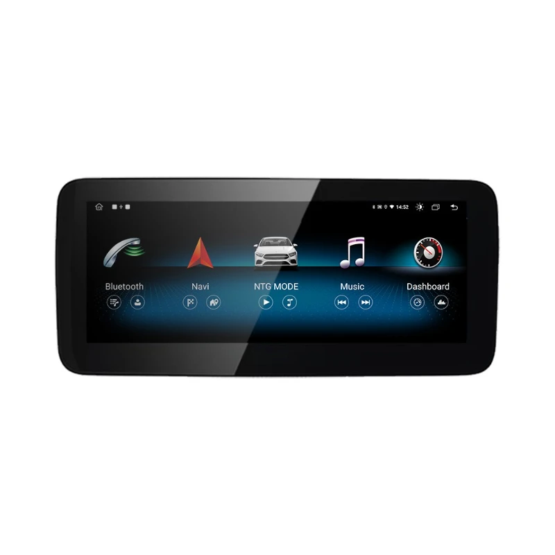 13-18 Android controle central carro multimídia host de navegação Bluetooth