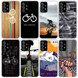 BIKE Cycling Art Phone Case For Samsung Galaxy A17 A57 A37 A16 A26 A36 A56 A15 A25 A35 A55 A14 A13 A54 A53 A34 A24 A33 A23 Galax