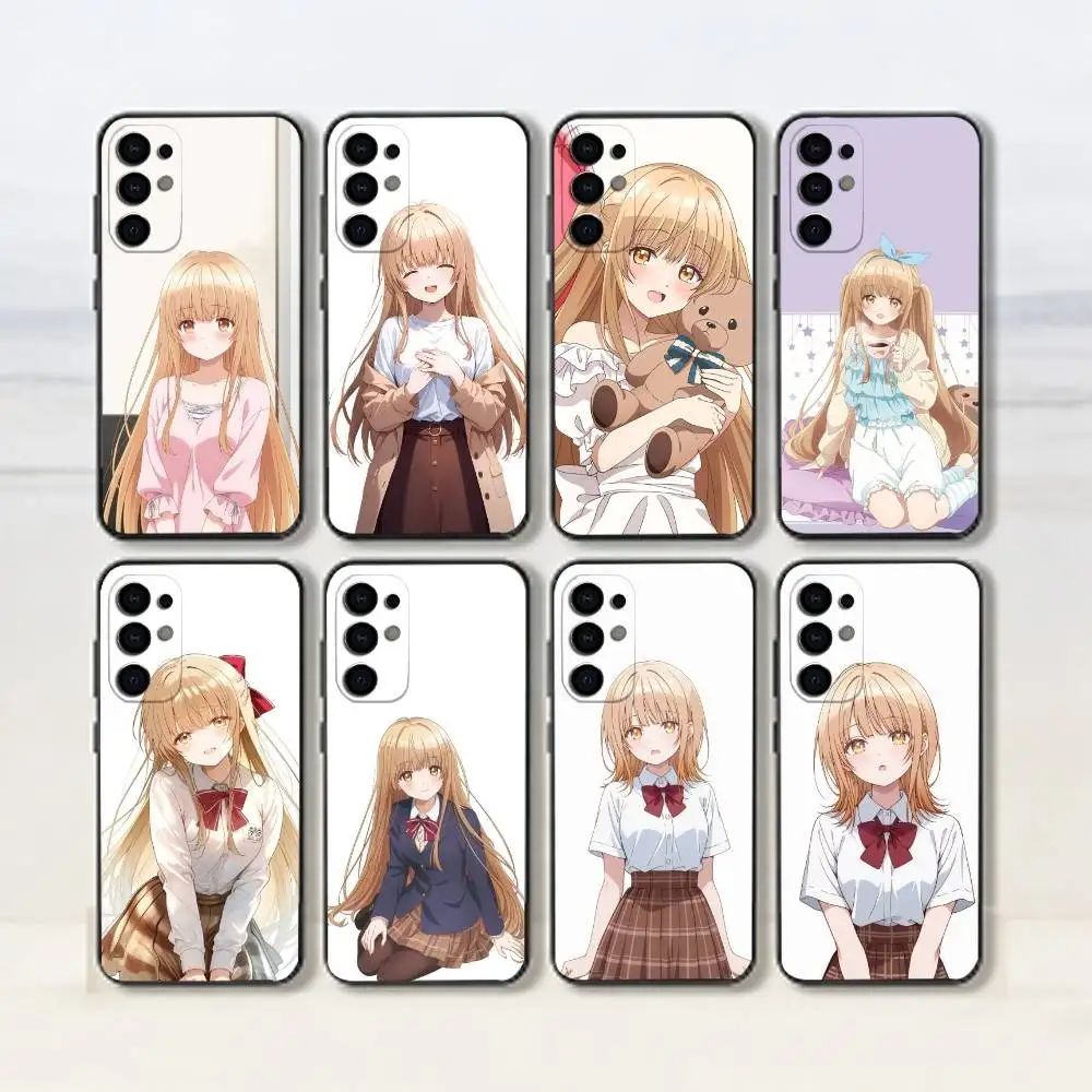 

Anime-M-Mahiru S-Shiina-F-Fujimiya Phone Case For Samsung S25,S24,S21,S22,S23,S30,Ultra,S20,Plus,Fe,Soft Silicone Black Cover