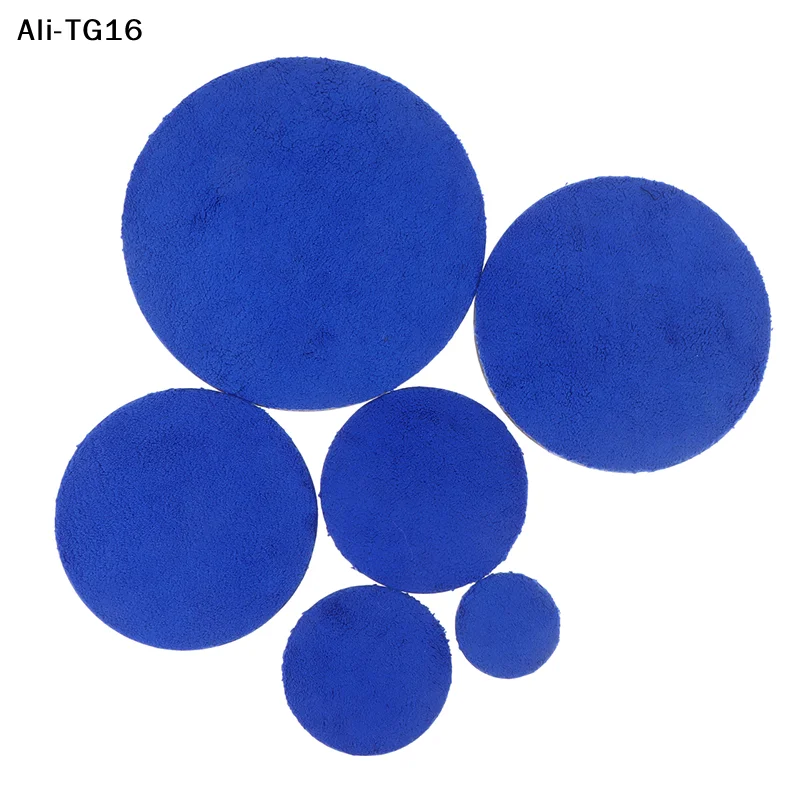 【YY】2Pcs 2026 Microfiber Polishing Pad 2/3/4/5/6/7inch For Cars Body Polish Wax Buffer Pad Wash Cleaning Micro Fiber Polishing