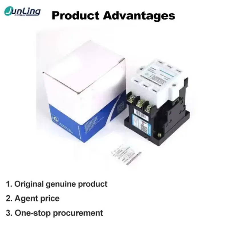 AC Contactor 100A 2NO 2NC 220V 380V Motor Control Industrial Switchgear Magnetic Starter