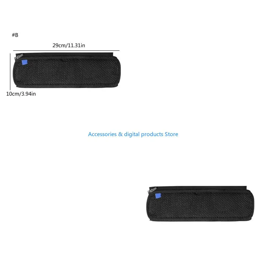 77JD Headband Protectors Covers with Zipper for MAJOR III Wireless Headphone