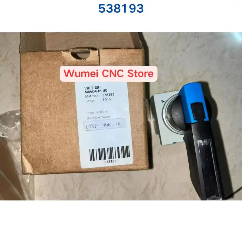 Brand New Original VHER-BH-M04C-G18-UD 538193 Rotary Handle Valve If You Need Other Specifications, Please Consult
