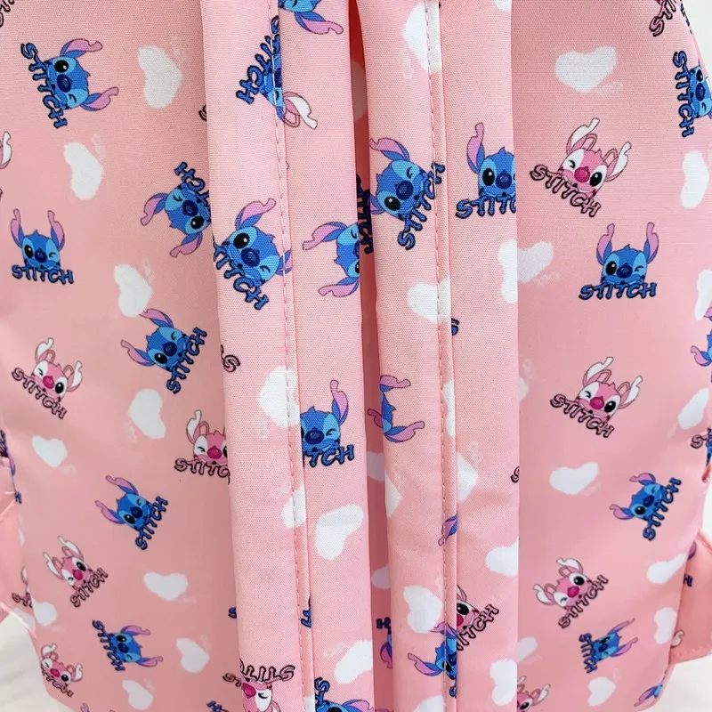 Zaino per bambini Disney Stitch Borsa da scuola di grande capacità Leggero e durevole per studenti elementari Ragazzi Ragazze Uso quotidiano