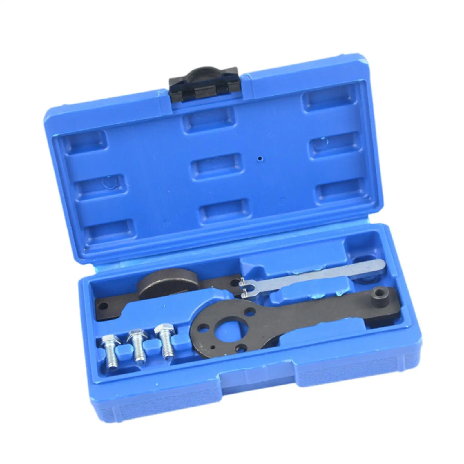 

Engine Camshaft Timing Tool Kit High Performance Portable with Storage Box Sturdy Car Maintenance Direct Replaces for Opel