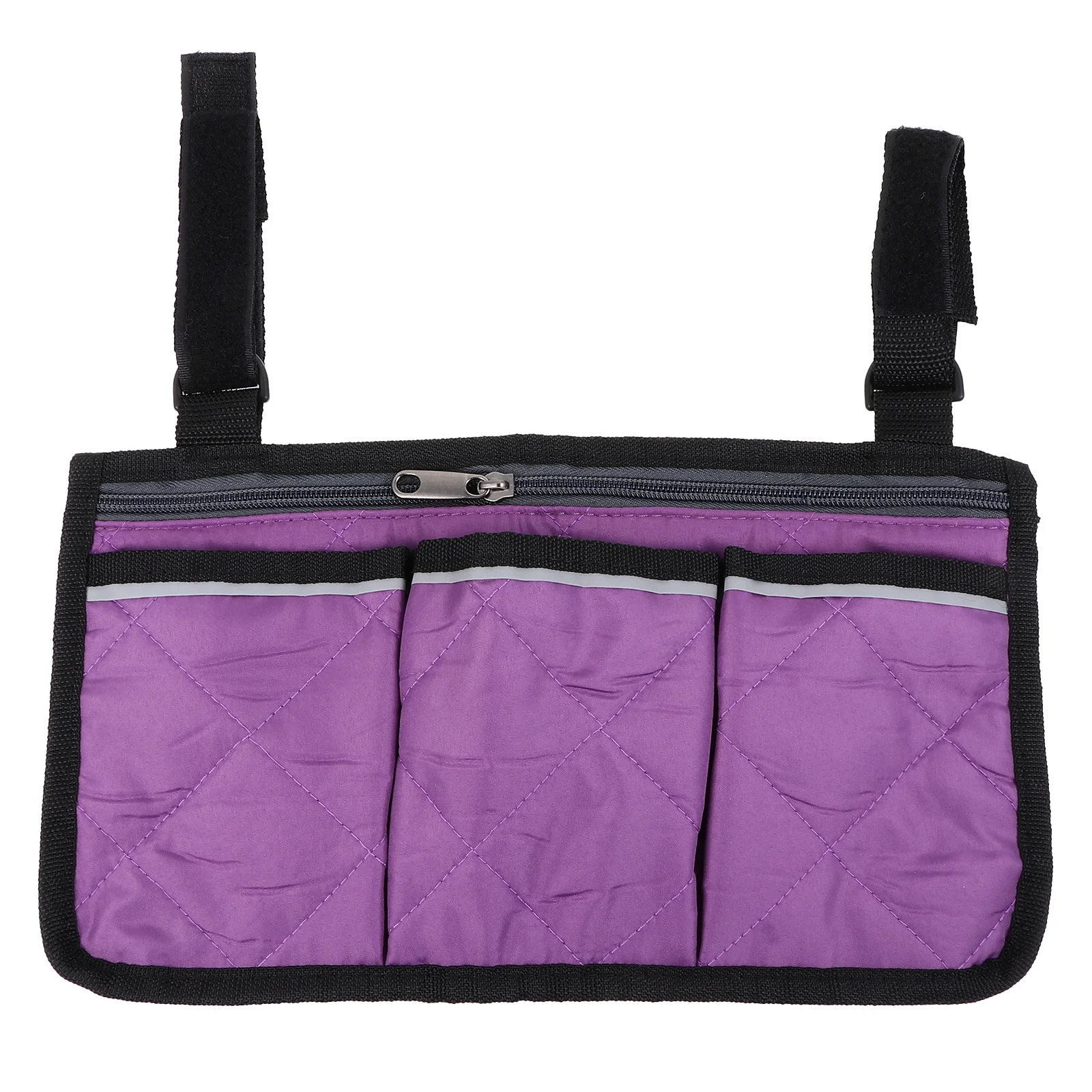 

Wheelchair Storage Bag Durable Arm Rest Pouch Sub-woven Fabric Portable Wheel Chair Carry Pouch Suitable for Most Wheelchair