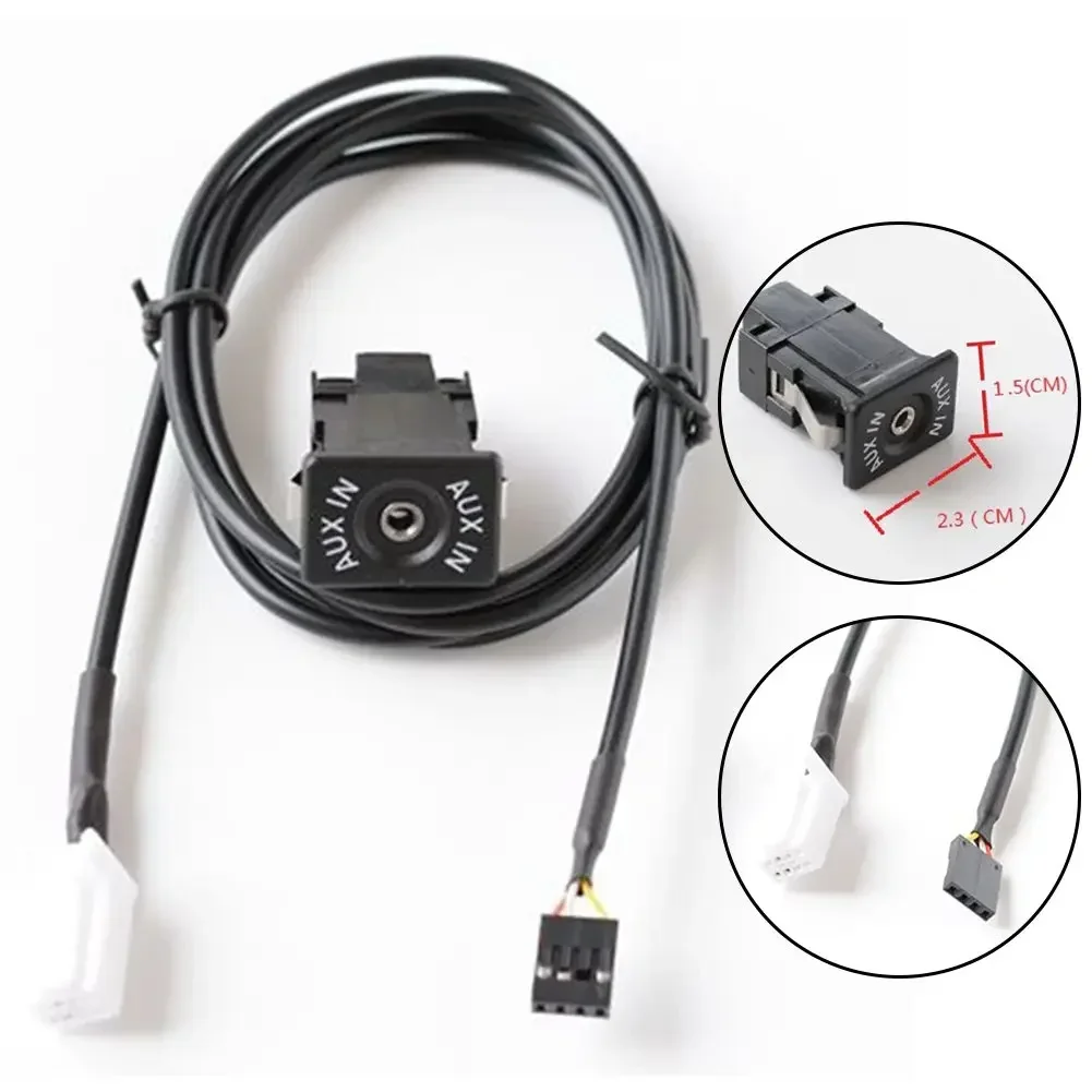 

Newest Car Radio AUX-In Socket 8PIN Plug AUX Adapter For Suzuki Wire Audio Harness Direct Replacement Car Accessories