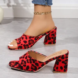 2024 Summer Shoes Women Slippers Clogs Wedge Roman Slippers Suit Female Women High Heels Sandals Muffins Comfort Platform Shoes