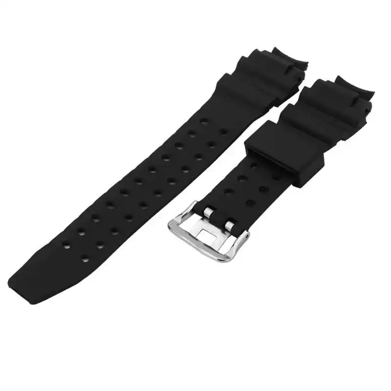 watch part Black Color PU Leather Watch Strap Watchband Fits for GA‑1000/1100 GW‑4000/A1100 G‑1400 for watch storage