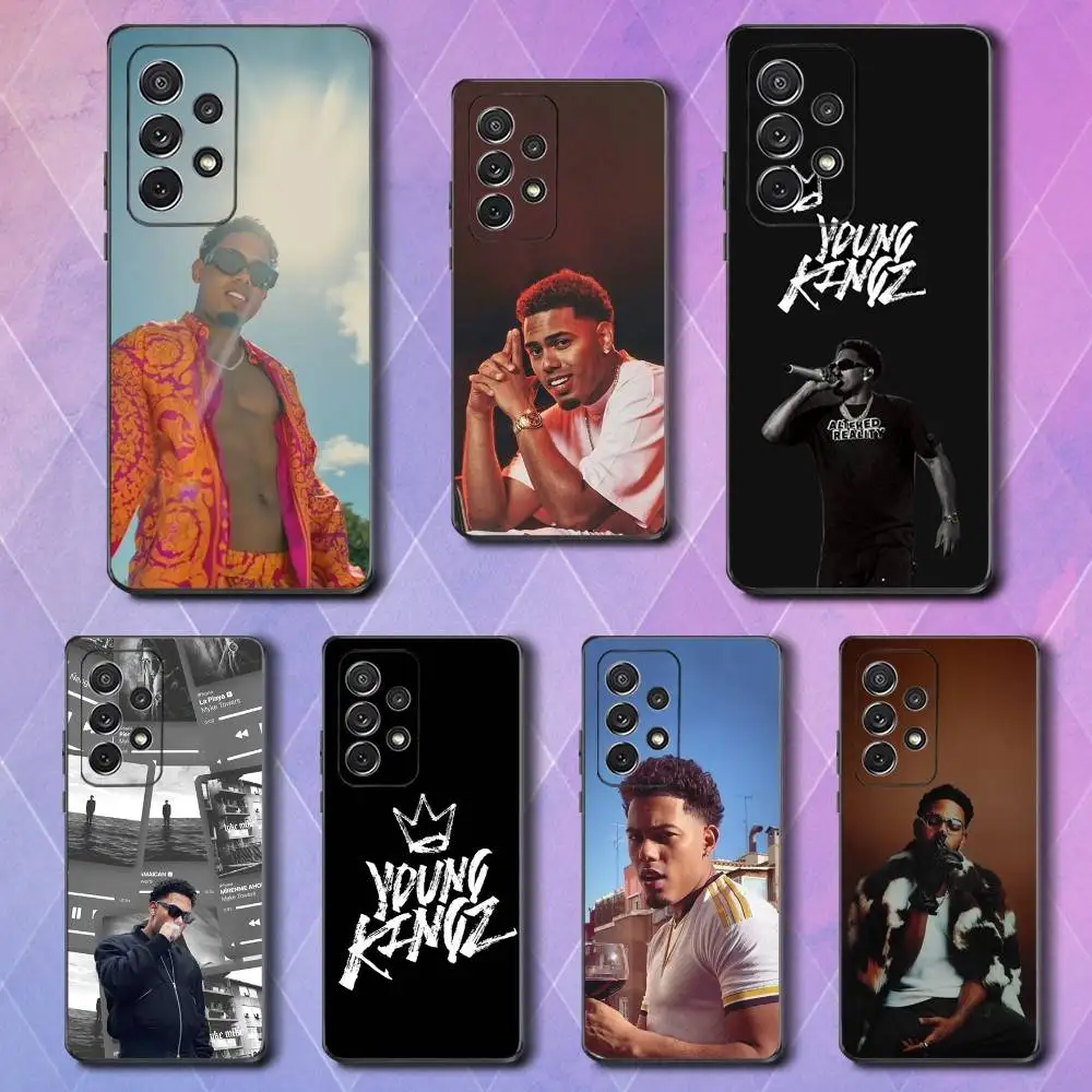 

Singer M-Myke T-ToWers Cool Phone Case For Samsung S25,S24,S23,S22,S21,S20,S10,Ultra,Plus,Lite,FE,Soft Silicone Black Cover