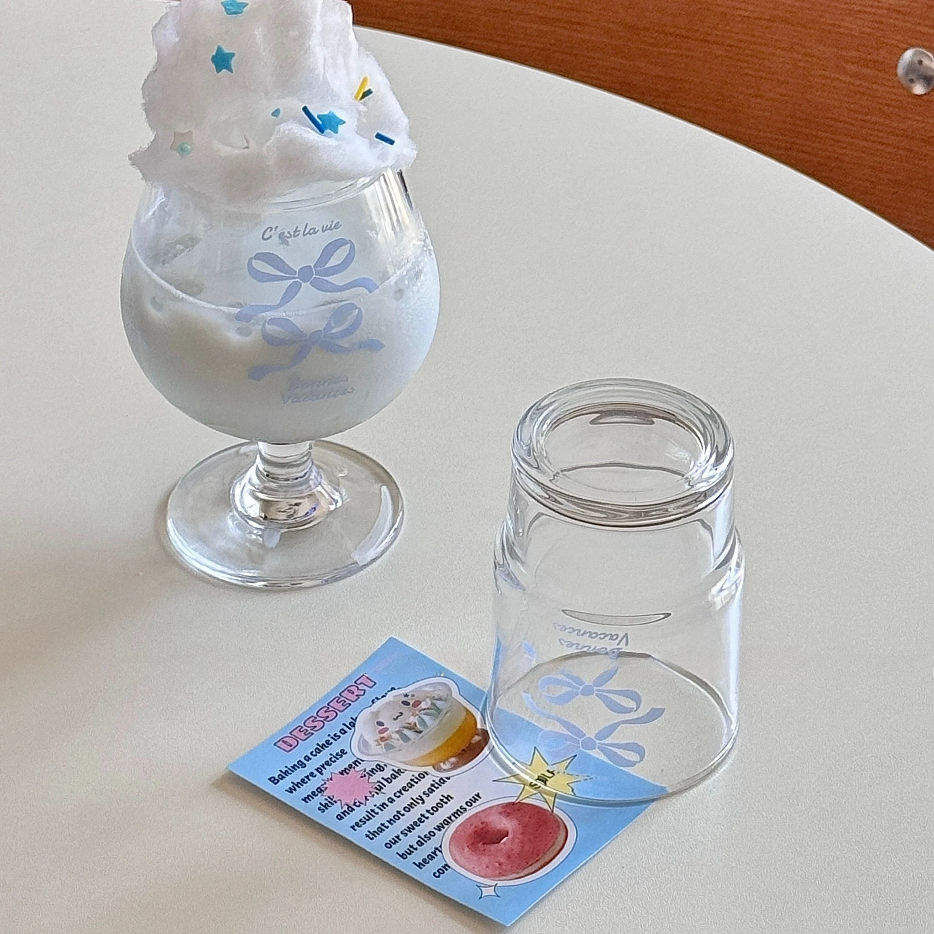 Vasos con patas altas de crist - Wine Beer Foot reseña y precio