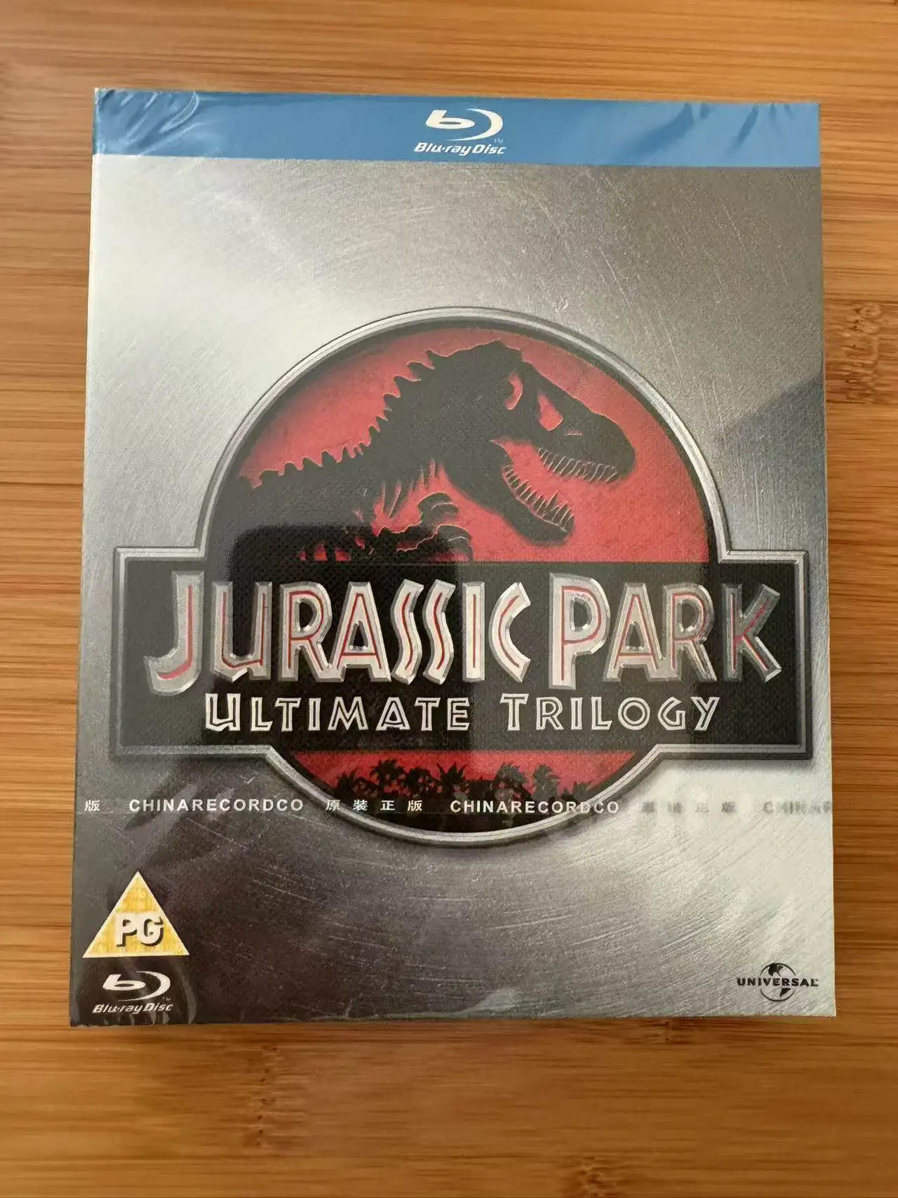 

Blu-ray диск: Трилогия «Парк Юрского периода» с китайской озвучкой + оригинальный саундтрек, бокс-сет