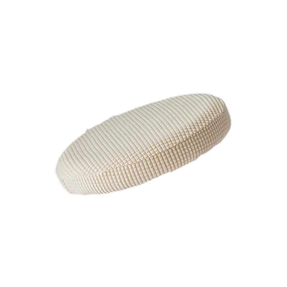 Round Chair Cover Elastic Spandex Polyester Full Edge Coverage Stretchy Seat Protector for Banquet Wedding Ceremony Meeting