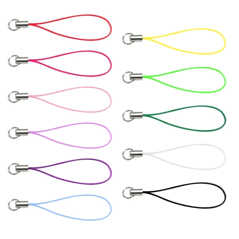 Simple DIY Phone Lanyard Alloy Material Suitable for Keys Phones MP3 Players Drop Shipping