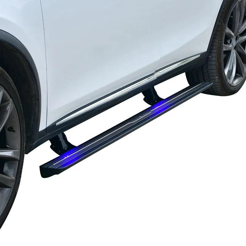 

Automobile electric pedal aluminum running board automatic telescopic pedal for BYD Tang EV 2019-2020 Electric Side Step