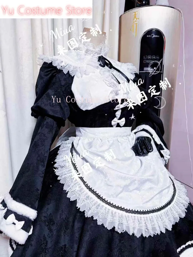 Yu Costume Re:zero Rem Maid Dress Cosplay Costume Cos Game Anime Party Uniform Hallowen Play Role Clothes Clothing