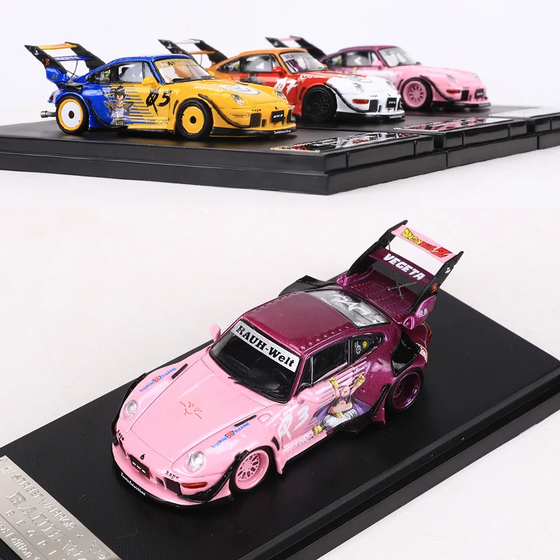 

SW 1:64 RWB993 Scale Alloy Die-Casting Simulation Car Model 993 RWB Collection Decoration display gift