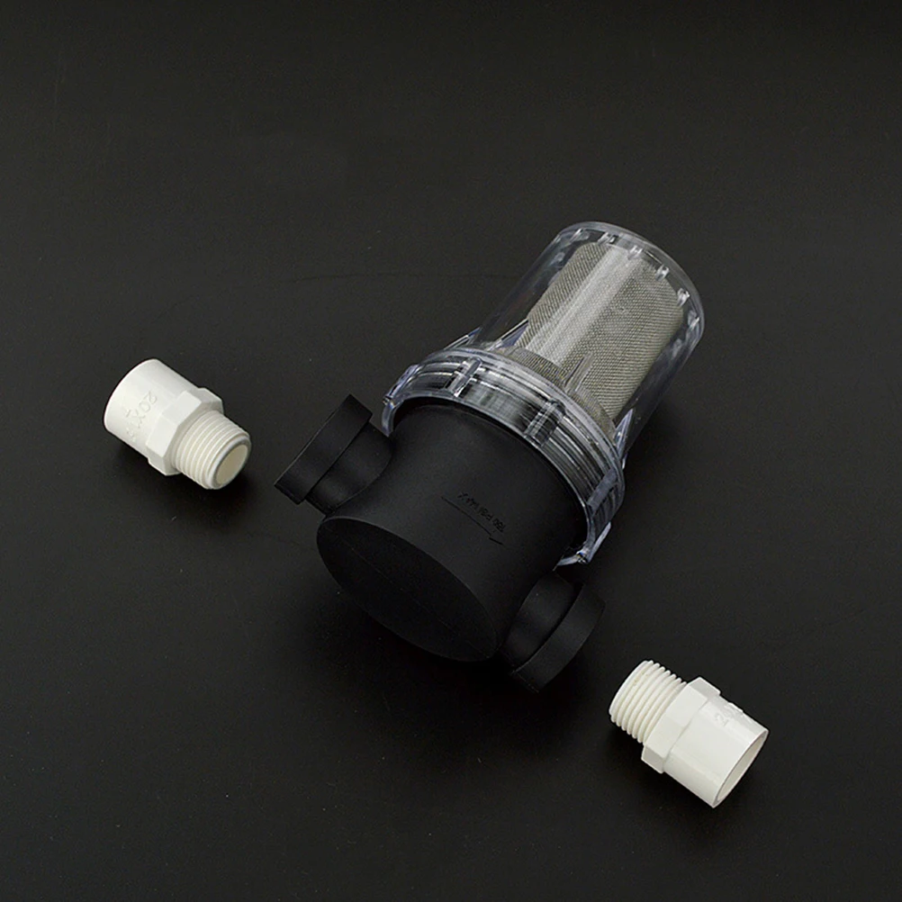 

Washing Machine Water Filter High-Pressure Connection Fitting 20 Pvc 40 Mesh For Pressure Washers Garden Supplies Black