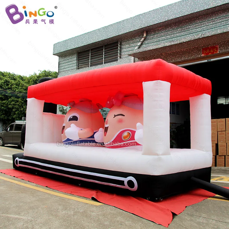 

Hot Sale 3.14mH Inflatable Cartoon Characters Train Custom Gaming Event