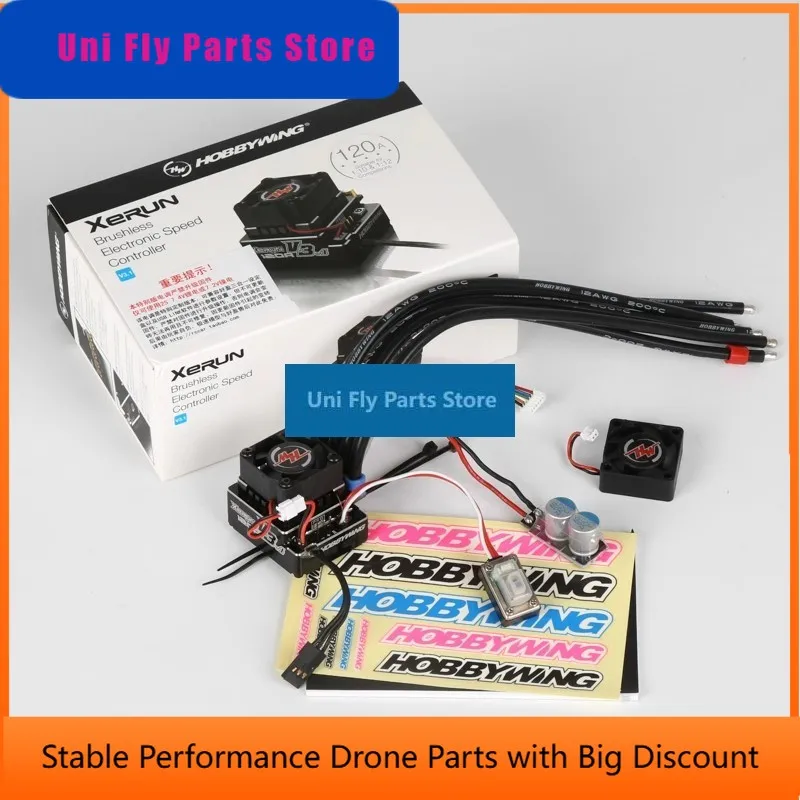 UniFlyHobbyWing Speed Dragon XeRun 120A V3.1 High-End Racing/Climbing ESC Full Water