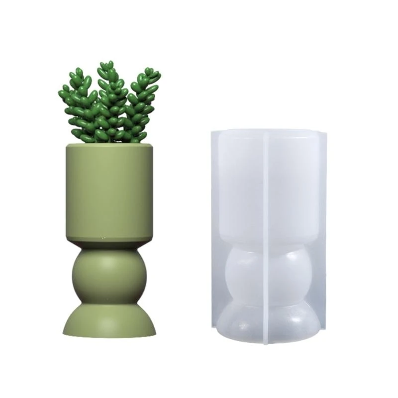 

72XE Artistic Silicone Base Molds Resin Epoxy Molds Round for Candle