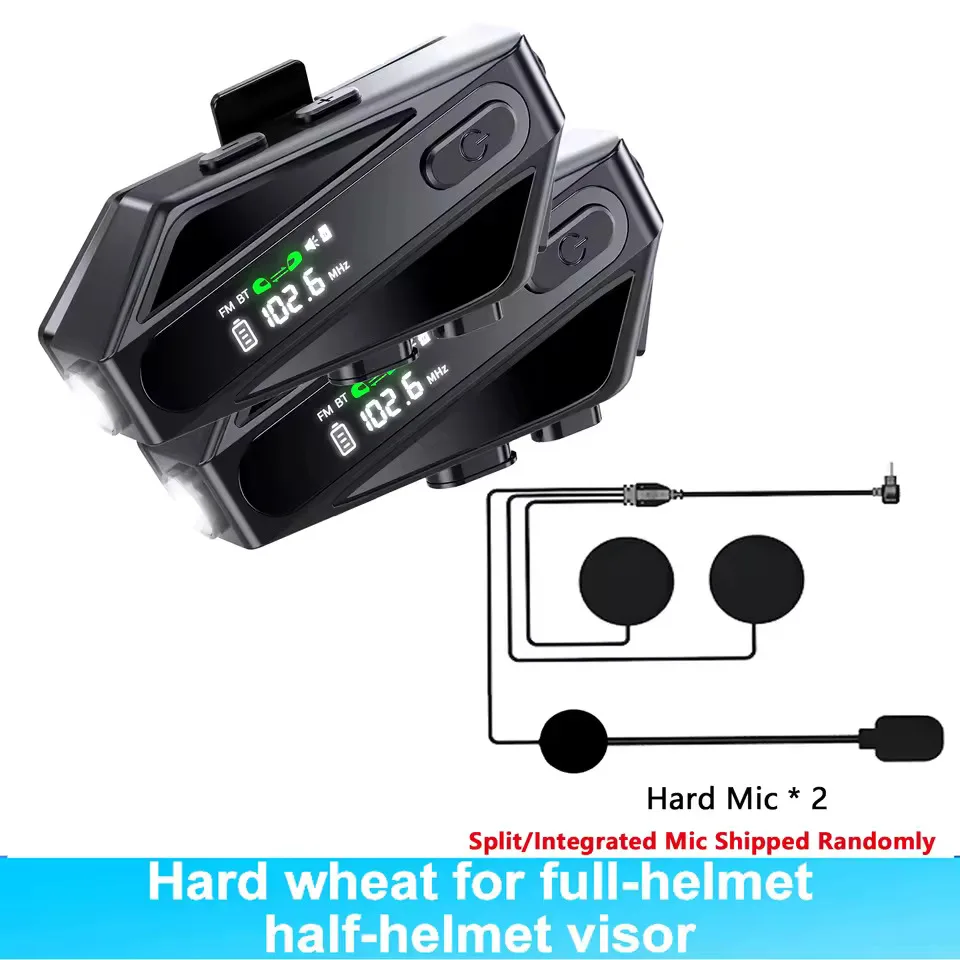Variant: 2pcs C6 Hard Mic