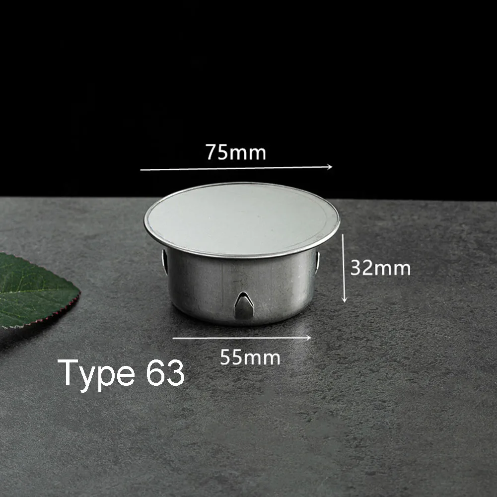 Brand New Stainless Steel Accessories 1PCS Anti-Blocking Cap Floor Drain Sealing Cover Sewer Pipe Silver Brand