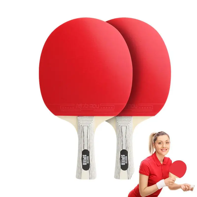 

Table Tennis Rackets Set Portable Ping-Pong Paddle Set Table Tennis Racket Handheld Ball Rackets Outdoor Training Table Tennis