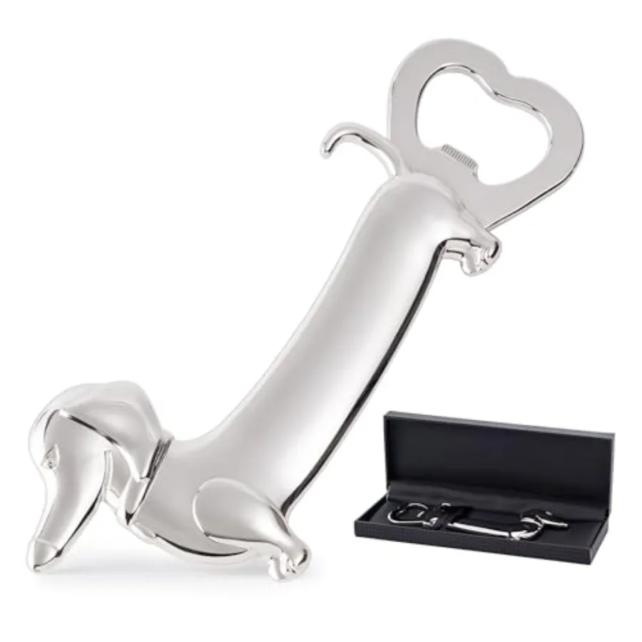 

que Dachshund Sausage Dog Bottle Opener Beer Opey Novelty Cute Wiener Dog Doxie Gts que Birthday Beer Gts Ideas Silver