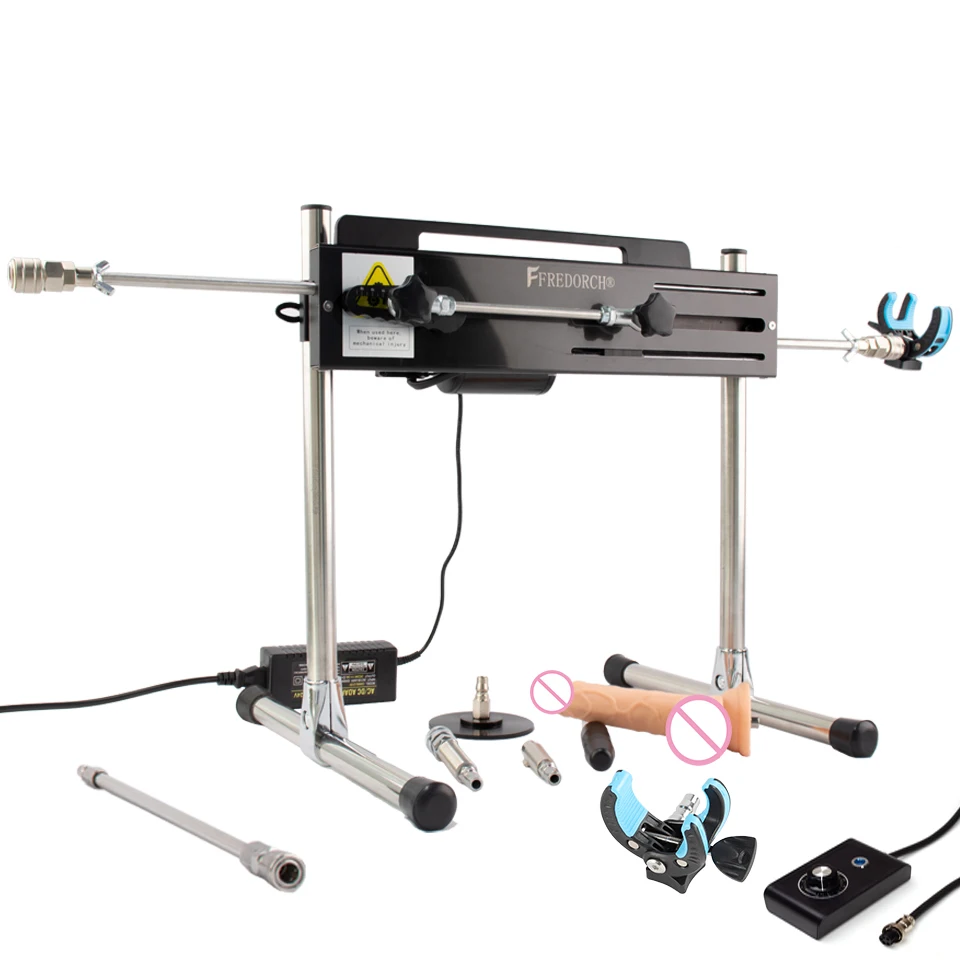 FREDORCH Sex Machine  Remote Super Silent Ultra Adjustable Vac u Lock 3-15CM 120W Love Machine With Dildo sex machine  sex toy