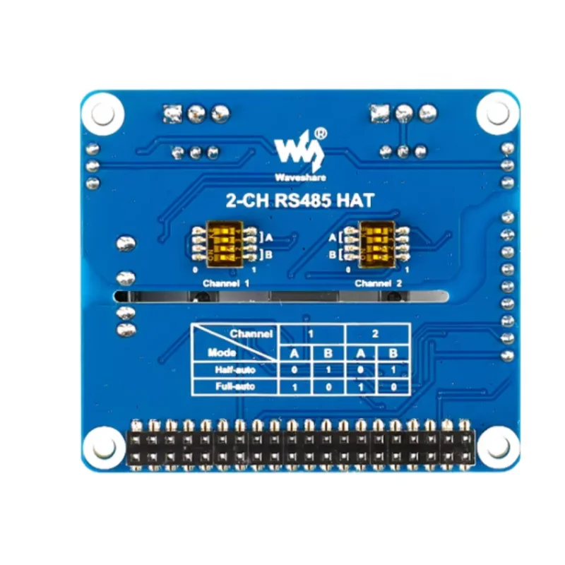 1pcs Raspberry Pi Dual-Channel Isolated RS485 Expansion Board Module Onboard SC16IS752/SP3485