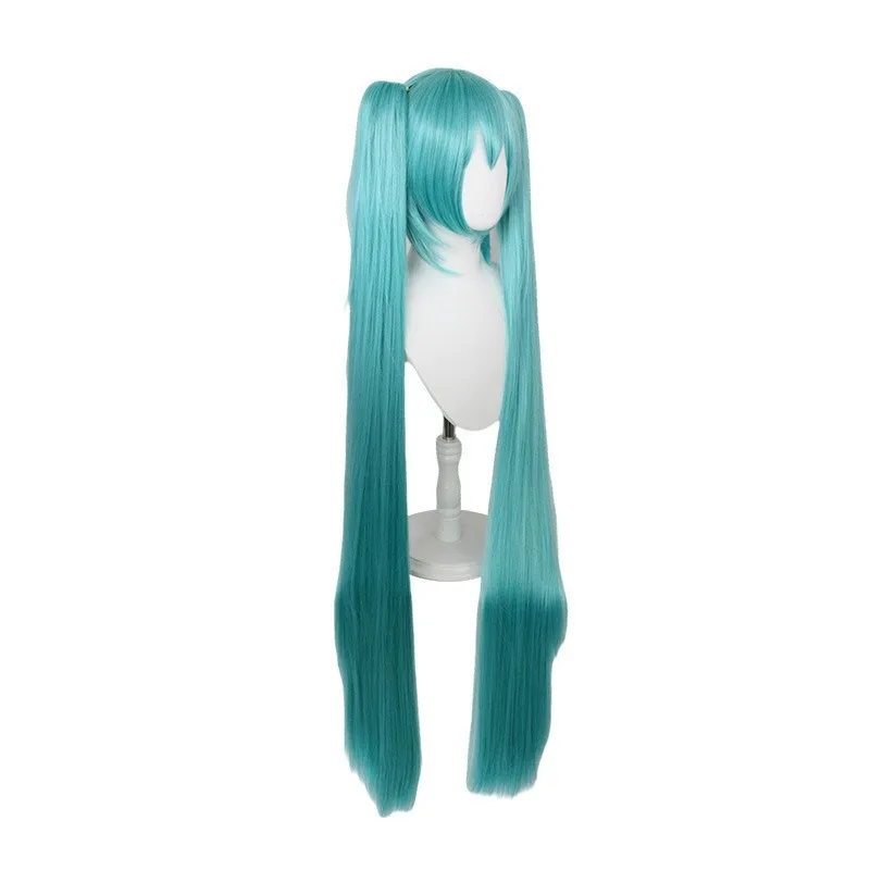 Peruca Cosplay Anime Miku, Rede Rosa, 110cm de comprimento, Resistente ao calor, Perucas Sintéticas, 700g