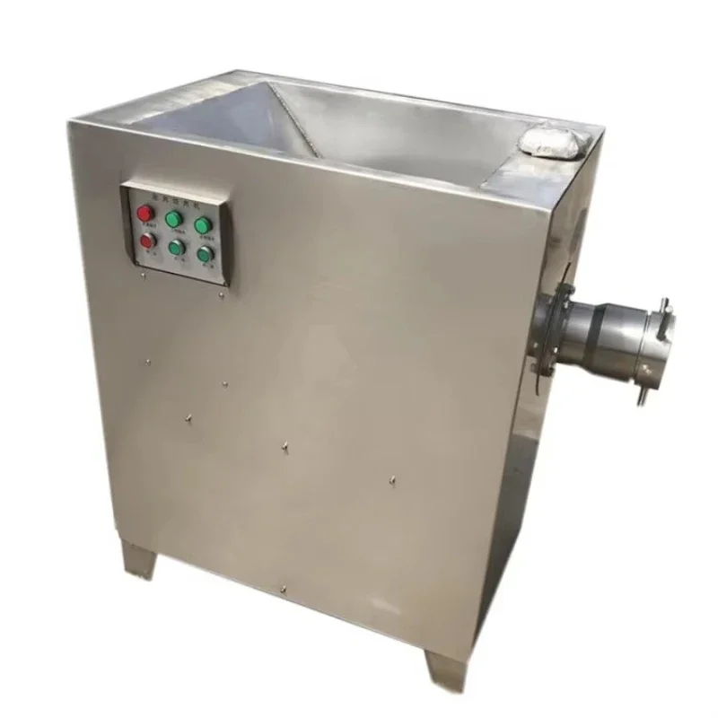 

Commercial fresh frozen meat processor stainless steel chicken bone grinder