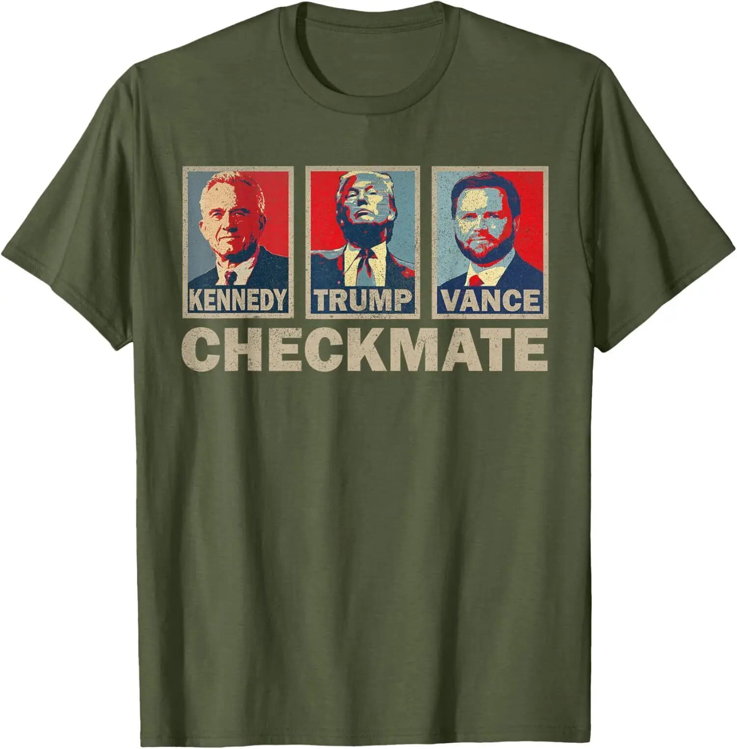 

Trump Vance Kennedy Checkmate 2024 Election Republican T-Shirt