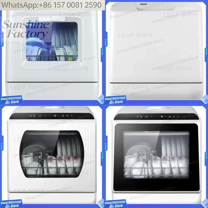 Lyroe Hot-selling 17 Inch Home Use Equipment High-speed Cleaning Smart Dishwasher