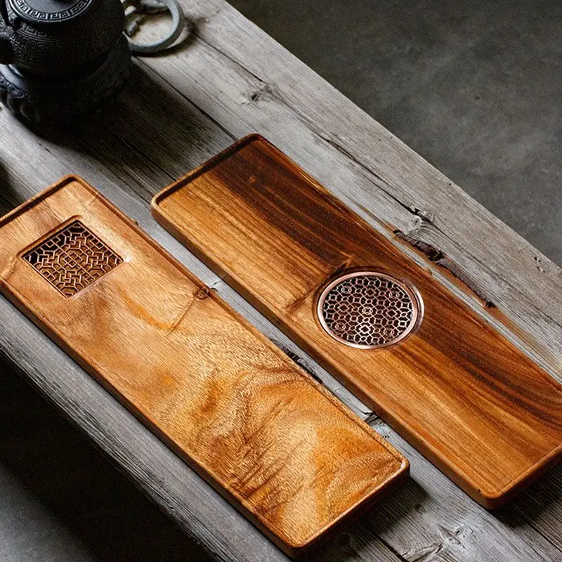 

Современные маленькие подносы для чая, офисные аксессуары, подносы для чая для гостиной, вечеринки, многофункциональные деревянные подносы для дома Чайн Поднос MHCP