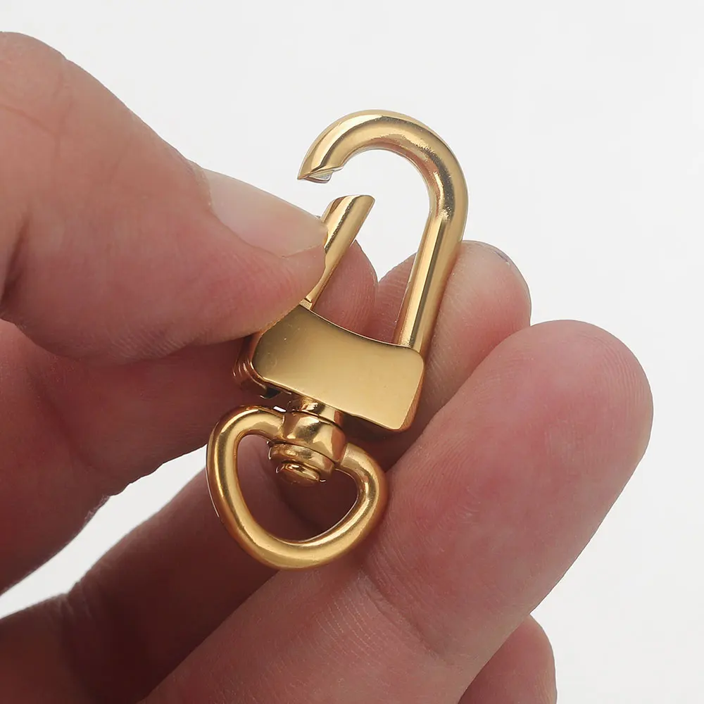 

Stainless Steel Gold Bags Keychains Clasp Jewelry Making Clasps Hooks Connector Diy Bracelet Jewelry Materials Making Supplies