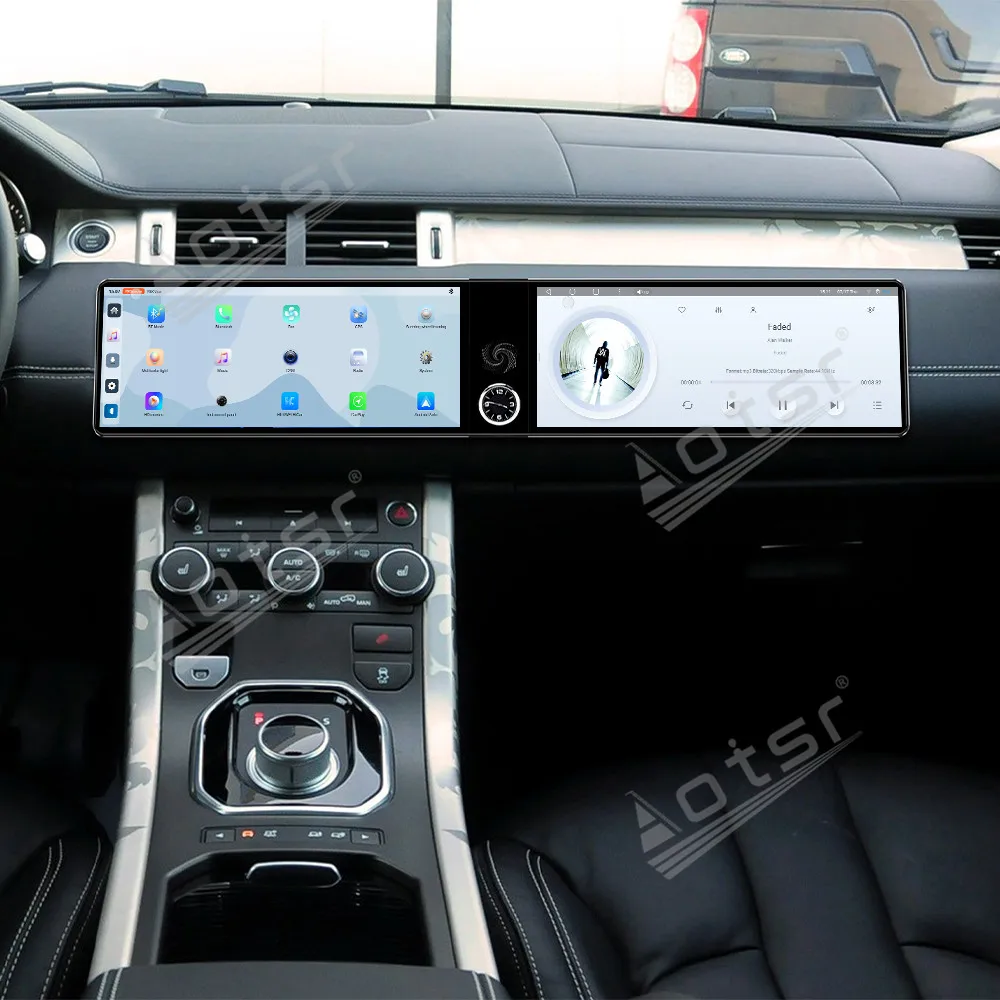 Dual 12.3 inch Carplay Android 13.0 For Range Rover Evoque L538 2012-2018 Car Radio GPS Stereo Touch Head Unit Multimedia Player